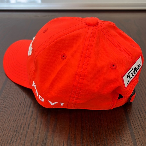 Titleist Pro V1 Golf Hat - ORANGE - YOUTH - Picture 2 of 3